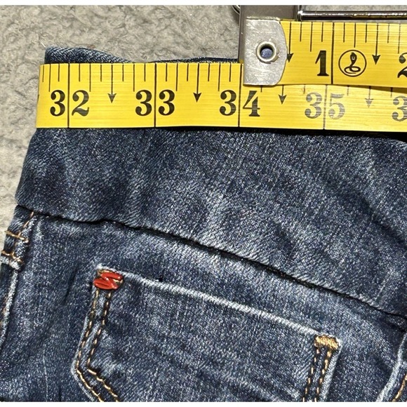 Seven7 Womens 16 Tummyless High Rise Comfortable Stretch Skinny Blue Jean - Picture 4 of 11